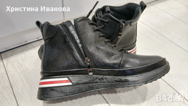 Обувки естествена кожа, снимка 4 - Дамски боти - 52579157