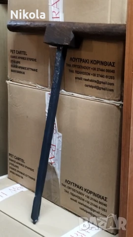 Дърводелски свредел от ковано желязо - ретро инструмент, маткап