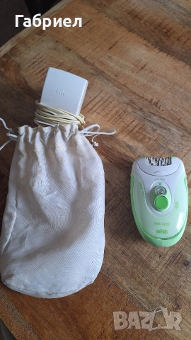 Епилатор Braun, две скорости, led осветление, снимка 3 - Епилатори - 53943174