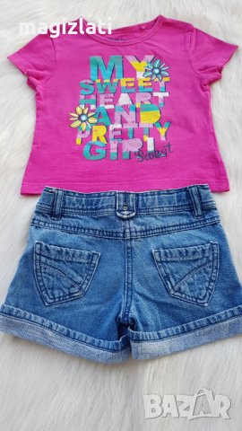 Тениска за момиче 3-4 години, снимка 4 - Детски тениски и потници - 33957450