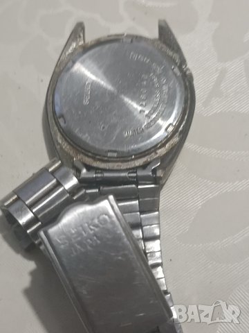 Часовник Seiko 5 quartz water resist, снимка 6 - Мъжки - 42669765