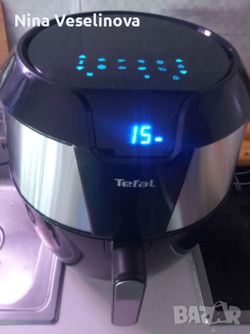  Продавам Air Fryer Tefal – почти нов, в отлично състояние!, снимка 5 - Фритюрници - 54309377