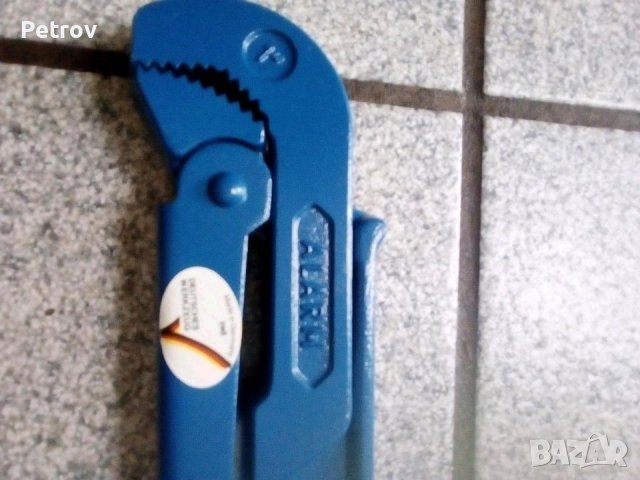 ALARM - 11002 - Made in Germany - 1" + 1 1/2" + 2" ЧИСТО НОВИ ПРОФЕСИОНАЛНИ Тръбни Ключове !!!!!!!! , снимка 3 - Гедорета - 39923931
