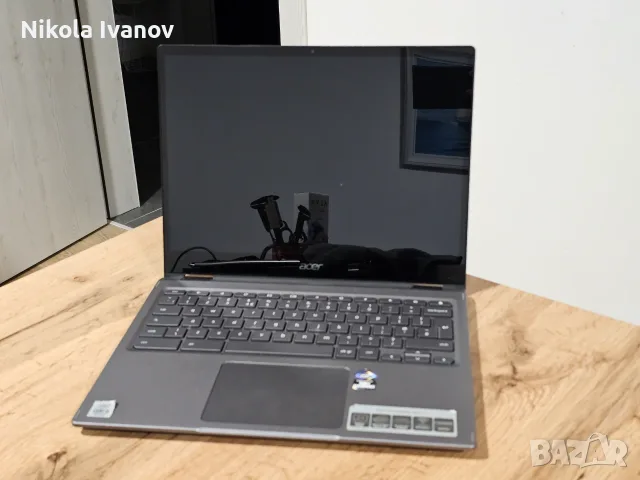 ЗА ЧАСТИ Acer Chromebook Spin 713 13.5 inch 2k TOUCH (CP713-2W) (Intel Core i5 10th Gen)