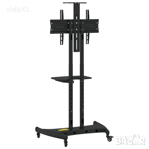 vidaXL ТВ стойка на колелца 32-70 инча екран VESA 600x400 мм 60 кг, снимка 5 - Стойки, 3D очила, аксесоари - 56147456