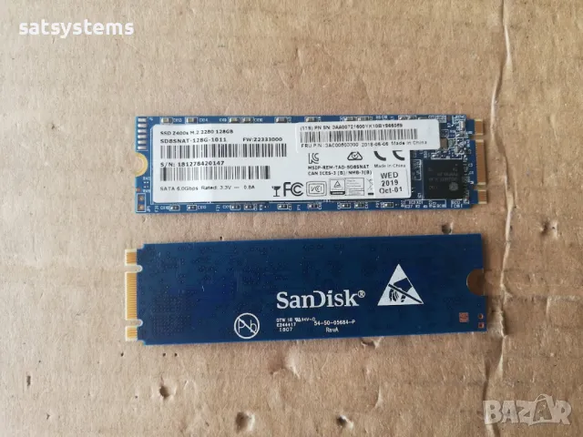 SSD SanDisk Z400s M.2 2280 128GB SD8SNAT-128G-1011 SATA 6.0Gbps , снимка 7 - Твърди дискове - 47864703