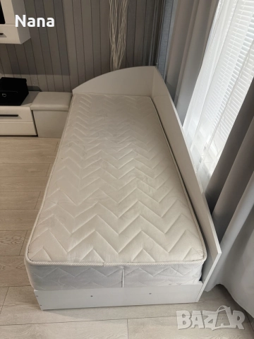 Единично легло с матрак 110€, снимка 5 - Спални и легла - 56544104