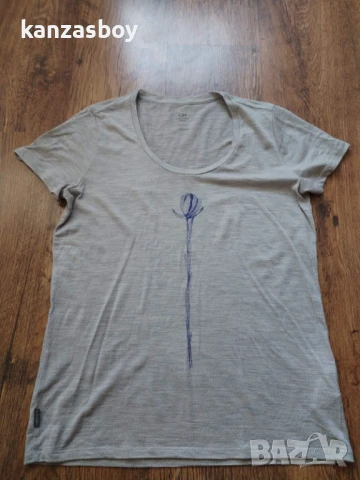 icebreaker - страхотна дамска тениска L, снимка 5 - Тениски - 51339941