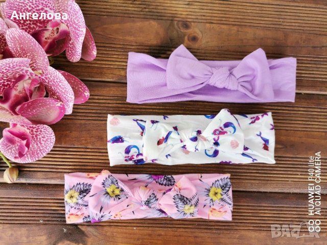 Комплект ленти за глава , снимка 3 - Шноли, диадеми, ленти - 30244054