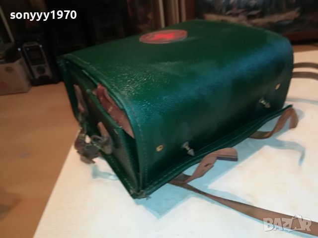 ДОКТОРСКА ЧАНТА-26Х25Х13СМ-АНТИКА КОЖА 0402231602, снимка 10 - Антикварни и старинни предмети - 39552892