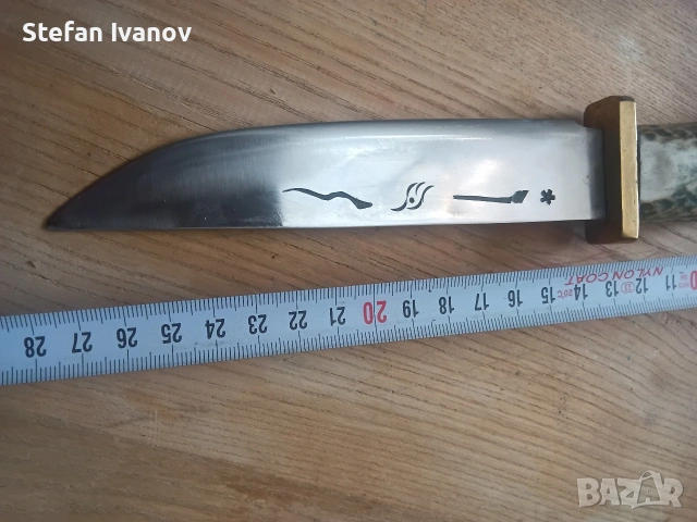 Лов.нож, снимка 3 - Ножове - 53887752