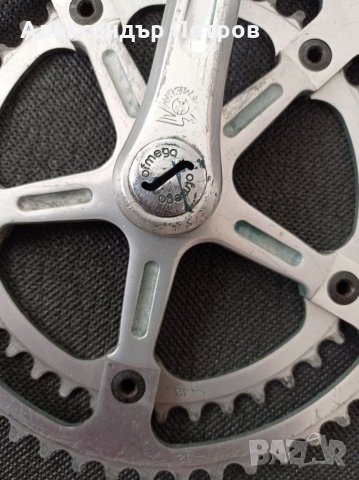 Ретро шосейни курбели OFMEGA+средно движение 36*24, снимка 3 - Части за велосипеди - 30943029