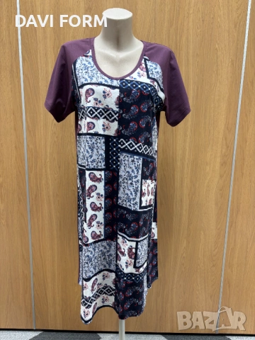 Лятна дамска нощница 100% памук