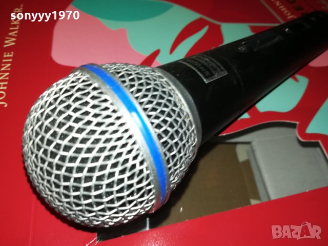 SHURE BETA 58S-МИКРОФОН ВНОС ГЕРМАНИЯ 0712211835, снимка 15 - Микрофони - 35063293