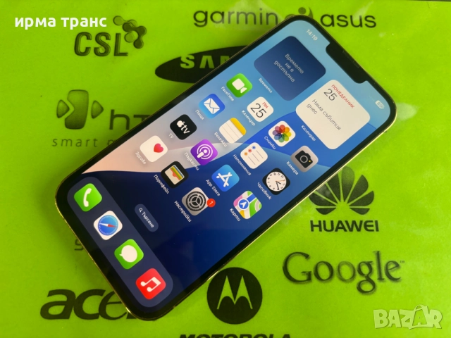 iPhone 13 Pro Max Gold 128gb 91% батерия, снимка 2 - Apple iPhone - 51483401