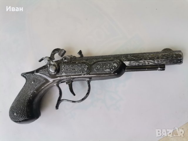Ретро Пистолет на капси, снимка 2 - Въздушно оръжие - 40616064