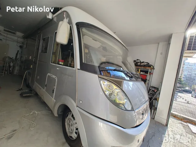 Кемпер HYMER B614 SL Lang 2009 - интегриран клас А, богато оборудван, снимка 6 - Каравани и кемпери - 56203980