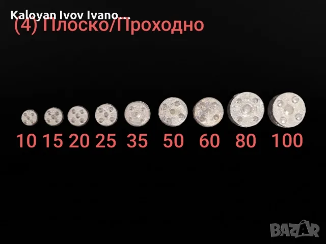 Тежести за риболов - олово, снимка 4 - Такъми - 56007383