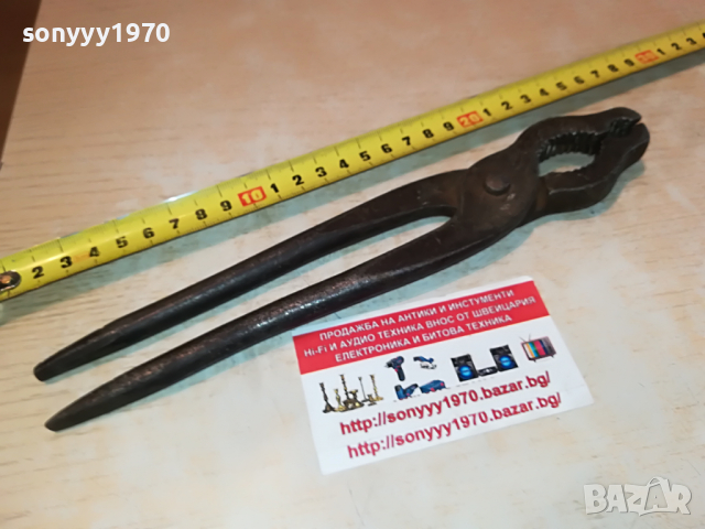 СТАРИ КЛЕЩИ ОТ ГЕРМАНИЯ 1904221423, снимка 9 - Антикварни и старинни предмети - 36507765