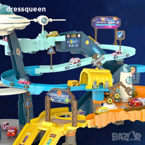 3851 Игра космическа база Писта с колички, снимка 5 - Конструктори - 39891651