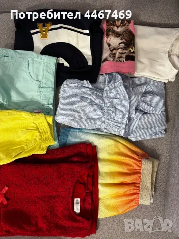 Сет детски дрехи за момиче 110-116, снимка 5 - Детски Блузи и туники - 50219594