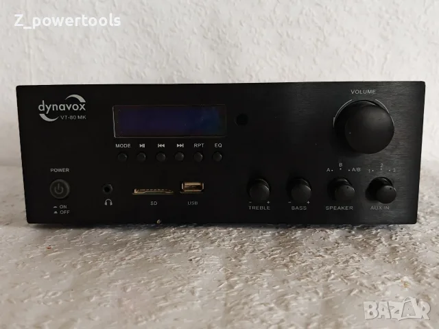 Хибриден стерео усилвател Dynavox VT-80 MK (Лампов вид)