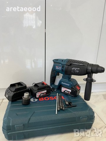 Перфоратор на батерии Bosch, снимка 3 - Бормашини - 44418860