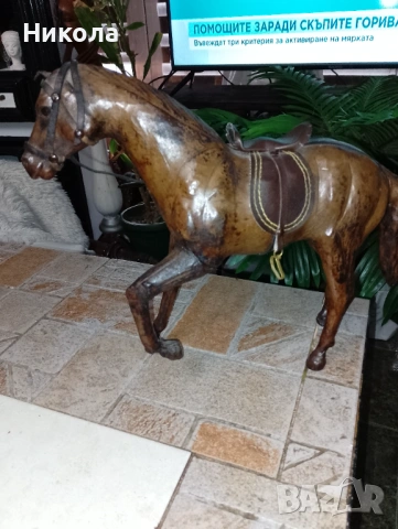 Коне от папие маше,делфини, снимка 7 - Декорация за дома - 48763347