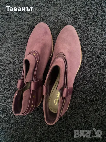 Кожени ортопедични боти Clark’s /нови/, снимка 2 - Дамски боти - 49004696
