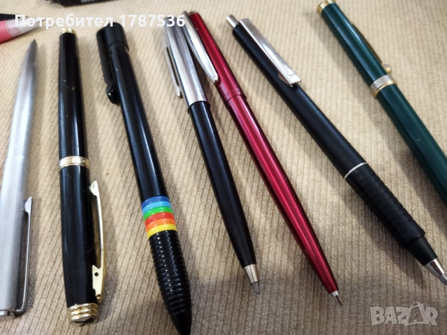 Лот -16лв (стари химикалки и писалка ,за нови пълнители са!), снимка 3 - Колекции - 52569683