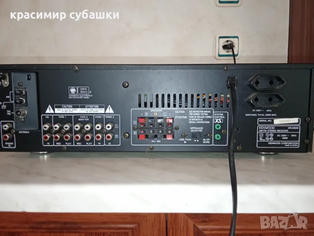 KENWOODkr a5040, снимка 3 - Ресийвъри, усилватели, смесителни пултове - 48828346