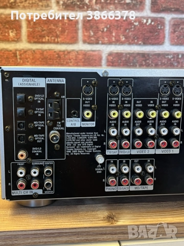 Усилвател Sony STR-DB870, снимка 4 - Ресийвъри, усилватели, смесителни пултове - 55983160