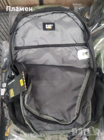 Раница чанта CATERPILLAR Вackpack 2A, Материал 210D, Полиестер, Черен, снимка 10 - Раници - 42735671