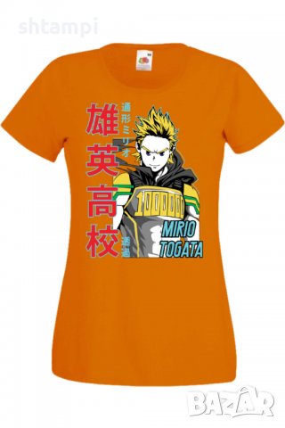 Дамска тениска Аниме Манга My Hero Academia Mirio Togata 02,Анимация,игра,Празник,Повод., снимка 8 - Тениски - 38059519