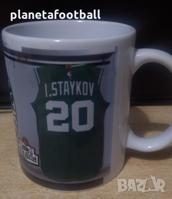 Уникална Баскетболна фен чаша с име и номер на Бостън Селтикс!Boston Celtics!, снимка 3 - Баскетбол - 30035126