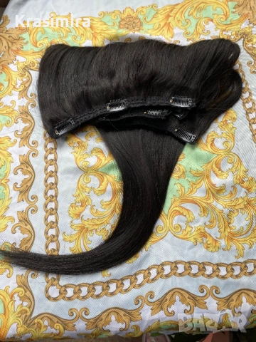 Естествени коси и опашки , снимка 2 - Аксесоари за коса - 54296178