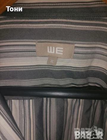 Нова Мъжка Риза с Яка и Дълъг Ръкав XL , снимка 4 - Ризи - 50754012