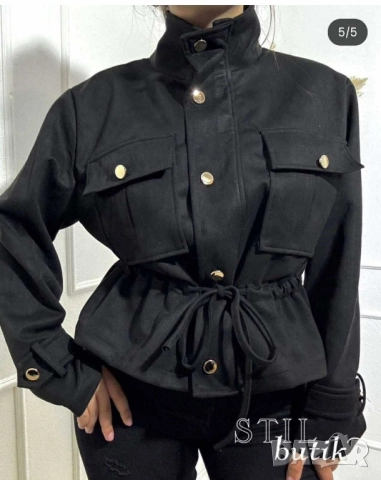 къси велурени якета, снимка 2 - Якета - 51696230