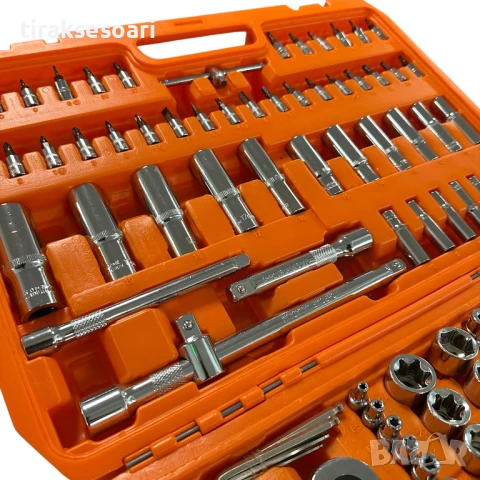 Професионален Гедоре куфар 172 части - За майстори и професионалисти, снимка 3 - Гедорета - 50787607