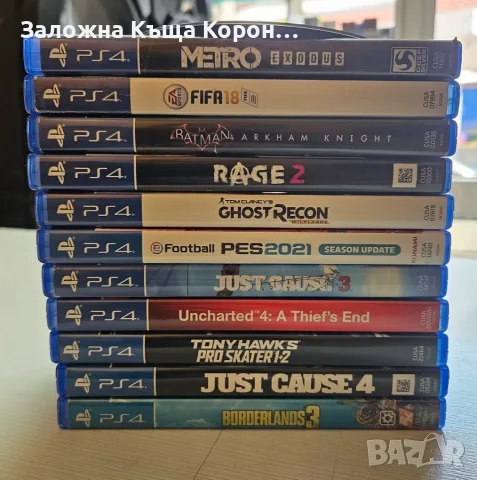 PS4 с 2 джойстика и игра, снимка 3 - PlayStation конзоли - 56461765