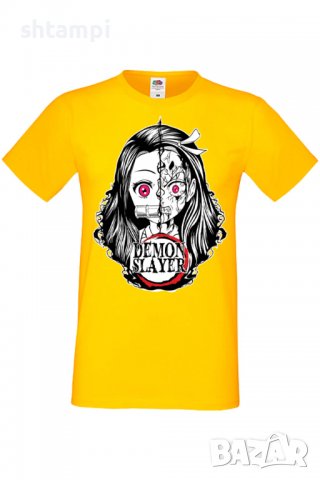 Мъжка тениска Demon Slayer Nezuko Kamado 03,Анимация,игра,Празник,Повод,, снимка 10 - Тениски - 38075717