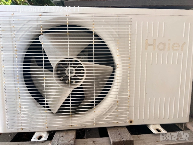 Климатик Haier 9000 BTU използван, снимка 2 - Климатици - 54195065