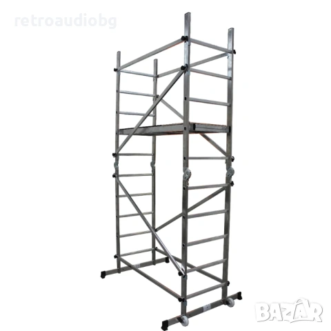 Алуминиево скеле 4м, ползвано веднъж