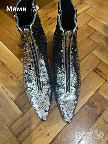 Уникални боти ZARA, снимка 2 - Дамски боти - 52863556