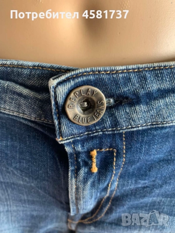 Къси дънкови панталони Replay, размер 29 (М), снимка 2 - Къси панталони и бермуди - 51667117