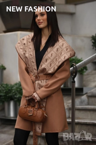 Дамски Палта с Колан ✨ Yves Saint Laurent , снимка 8 - Палта, манта - 52107783