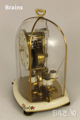 SCHATZ 400 Дневен Немски Механичен Часовник 1950's, снимка 6 - Антикварни и старинни предмети - 53302794