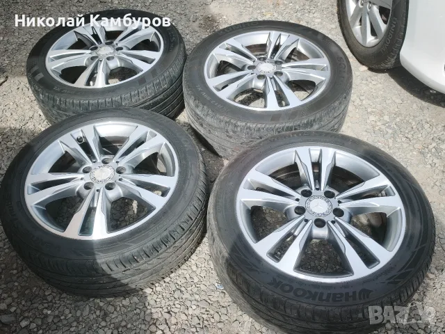 Ал.джанти 17"5х112 8J ET48 за Мерцедес, снимка 6 - Гуми и джанти - 56139577