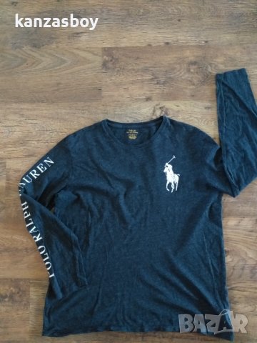 polo ralph lauren - страхотна мъжка блуза КАТО НОВА, снимка 4 - Блузи - 40002155