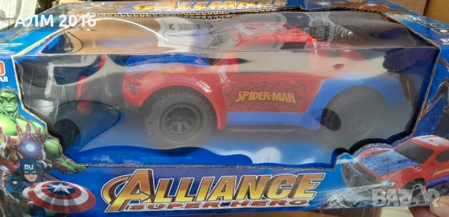 Джипа на Спайдърмен, с дистанционно